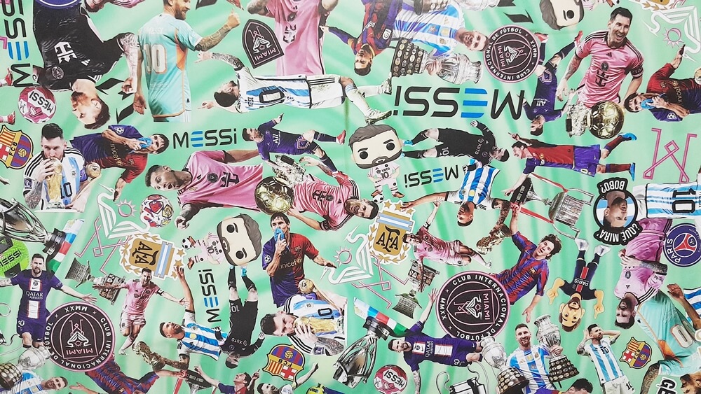 PAPEL PLASTIFICADO 50X70 FSIA MESSI