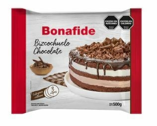 BIZCOCHUELO BONAFIDE REDONDO CHOCO