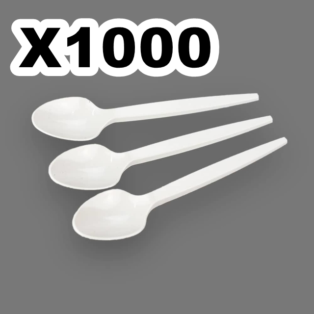 CUCHARA SUNDAE BLANCA KOVAL x1000 (20x50