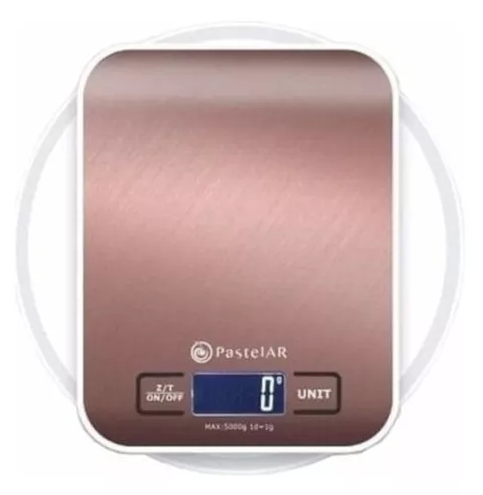 BALANZA PASTELAR ROSA GOLD 5 KG