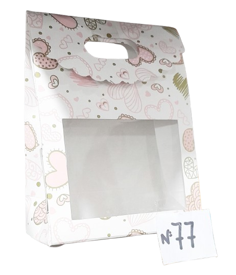 BOLSITA 77 CON VISOR CORAZONES 16x13x6