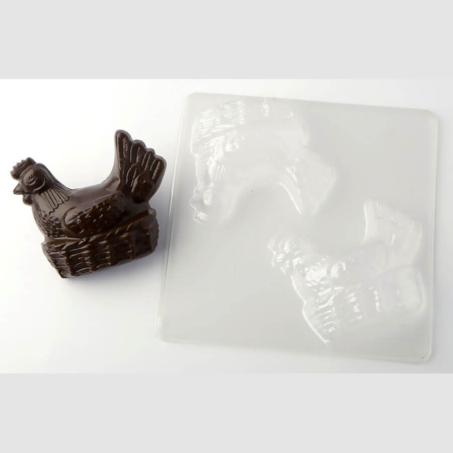 MOLDE PLACA FIG PASCUA P7 GALLINA