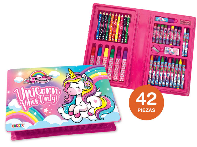 CARTUCHERA KREKER UNICORNIO