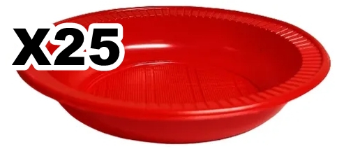 COMPOTERA BAN PLAST x25 ROJO
