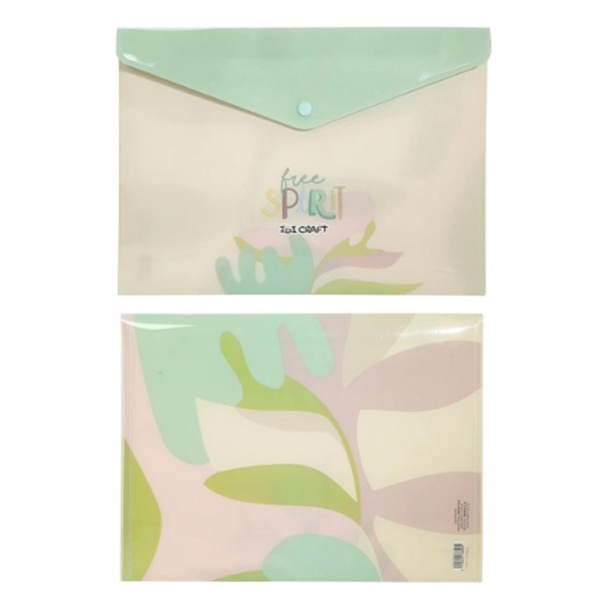 SOBRE PLASTICO A5 C/BROCHE IBI SPIRIT