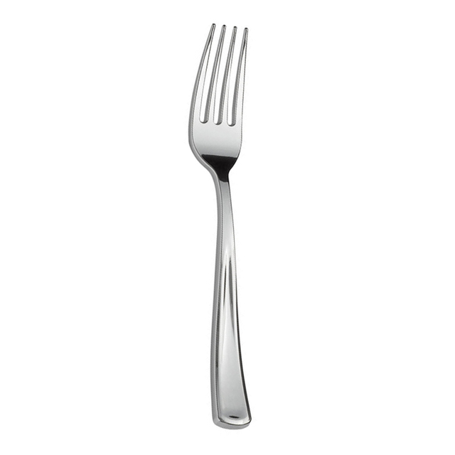 TENEDOR PLATEADO METALIZADO X18