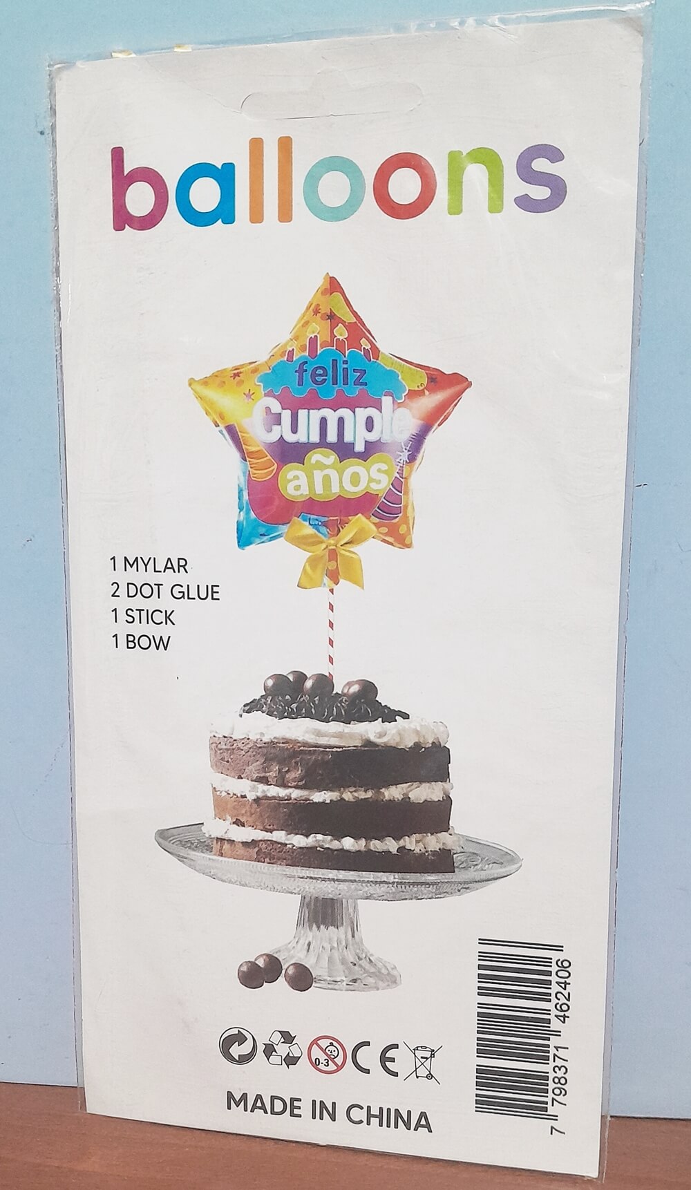 ADORNO PARA TORTA GLOBO TOPER ESTRELLA2