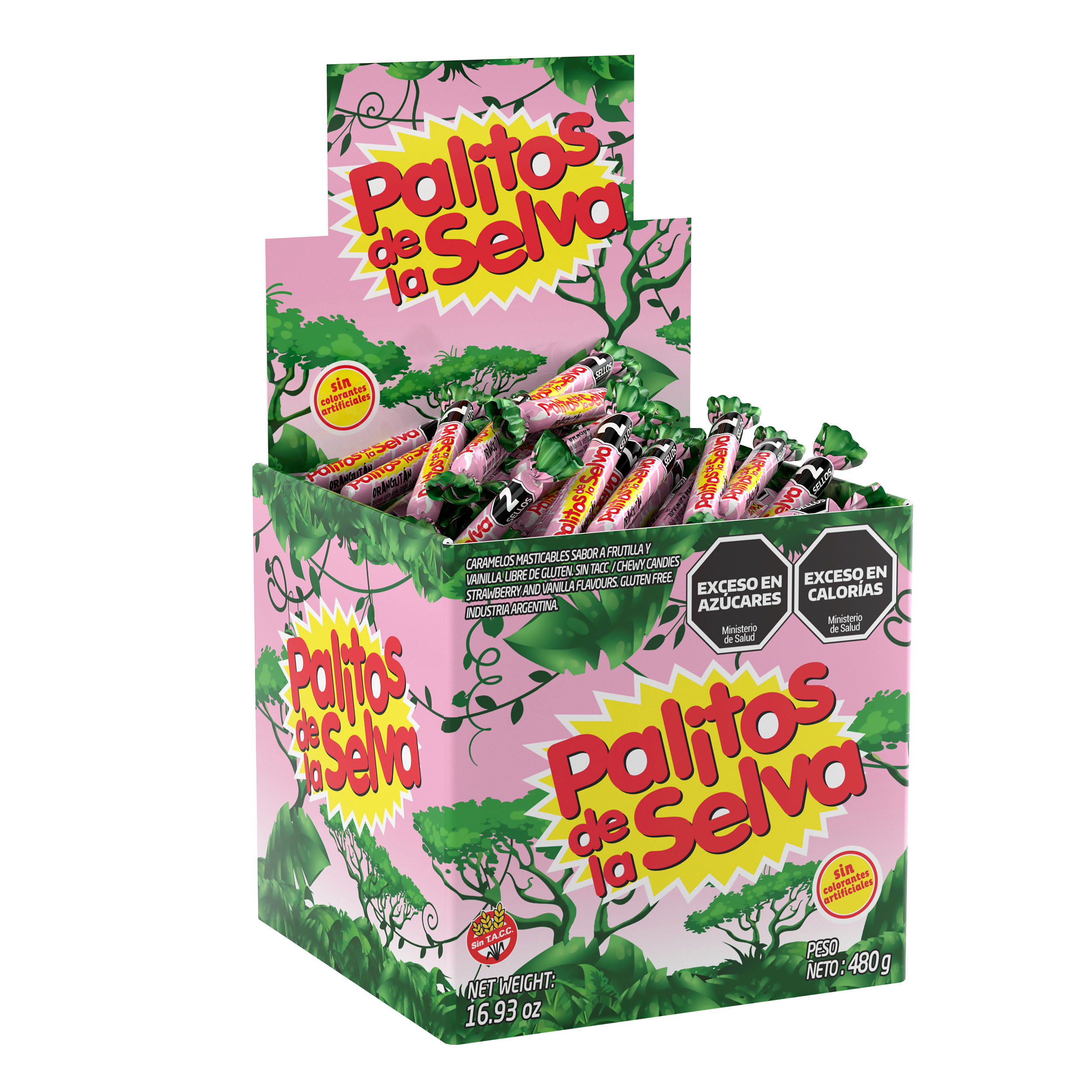 CARAMELO MASTICABLE PALIT DE LA SE 480gr