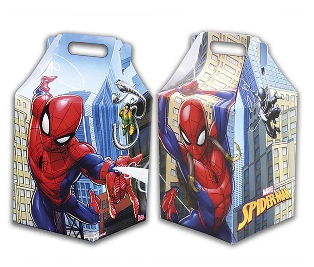 CAJITA FELIZ OTERO x6 HOMBRE ARAÑA