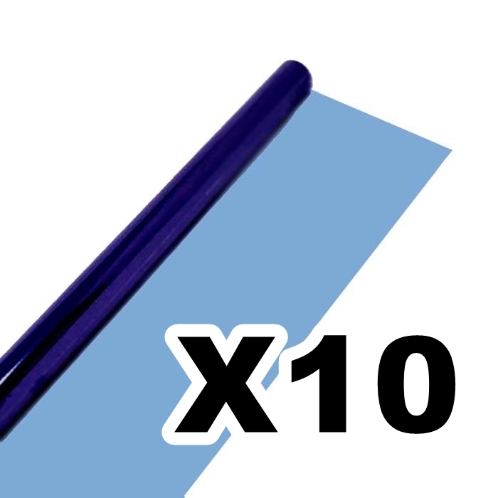 PAPEL CELOFAN AZUL X10 WEB
