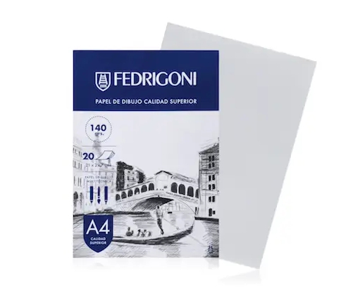BLOCK DE DIBUJO A4 140GR 20HS MULTITECNI