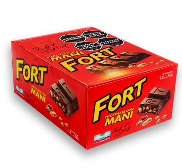 CHOCOLATE FELFORT FORT MANI 12x30GR