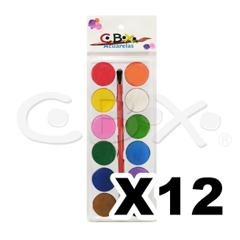 ACUARELA CBX X12 - PACK DE 12