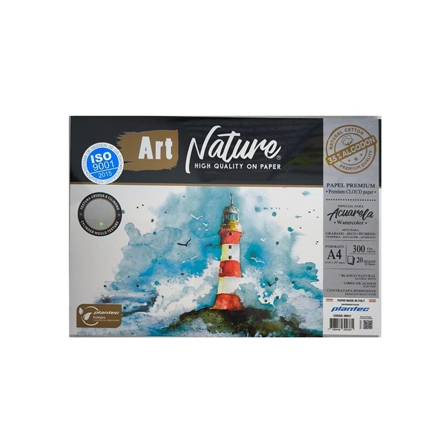 BLOCK DIBUJO 21X29.7 ART NATURE 35%ALGOD