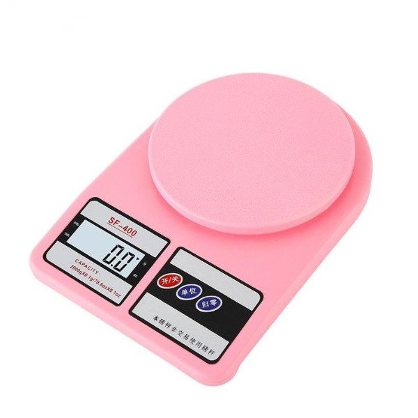 BALANZA DE COCINA  10 kg SF-400 ROSA