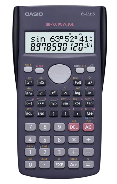 CALCULADORA CIENTIFICA CASIO FX 82 MS