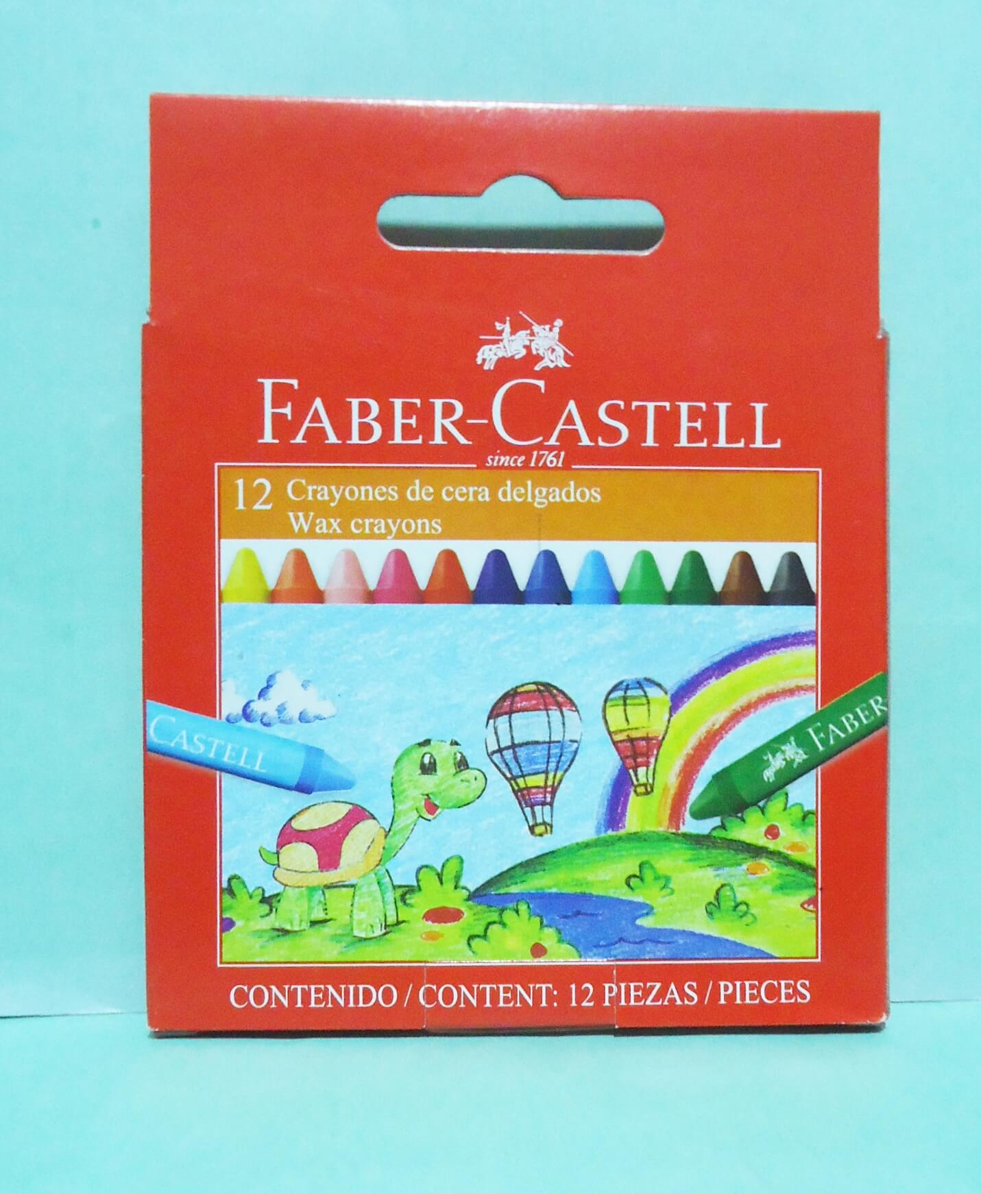 CRAYONES FABER CASTELL x12