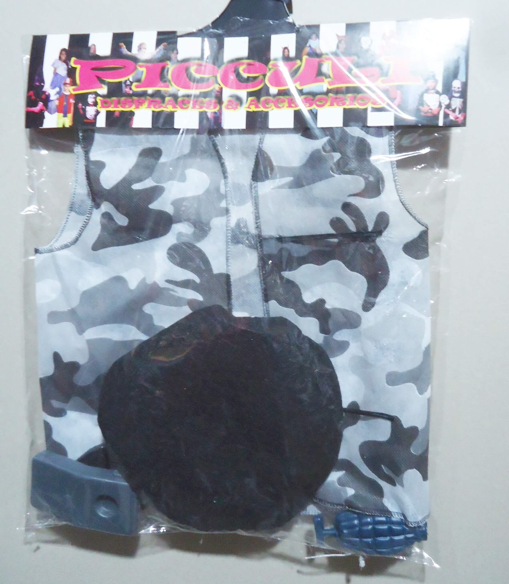 DISFRAZ SET SOLDADO MIC Y MAC
