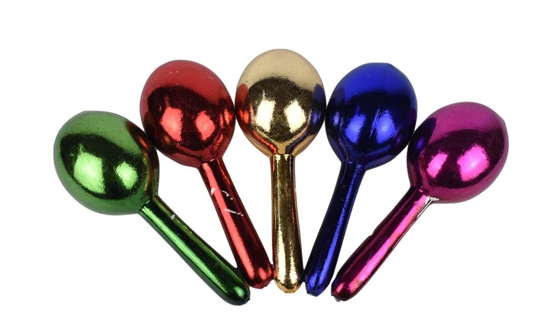 MARACA METALIZADA X6