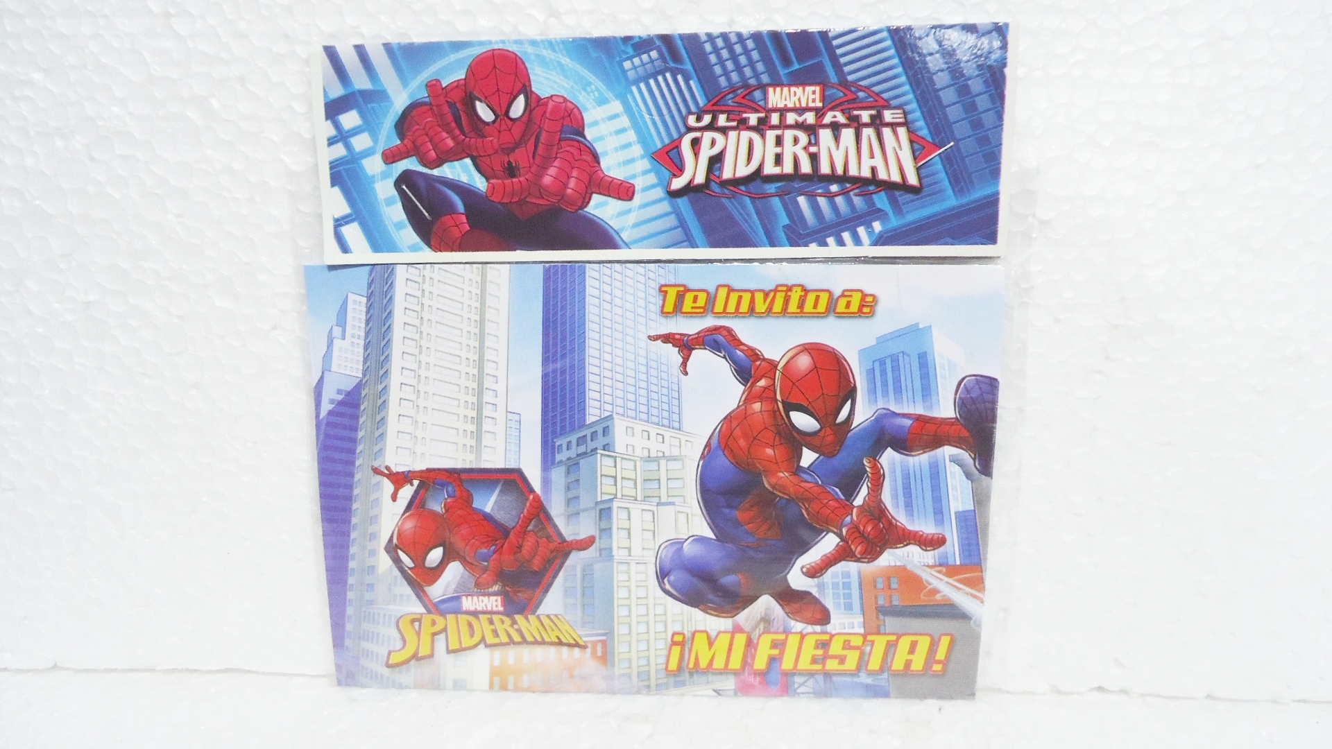 INVITACION x10 OTERO HOMBRE ARAÑA