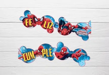 BANDERIN OTERO HOMBRE ARAÑA