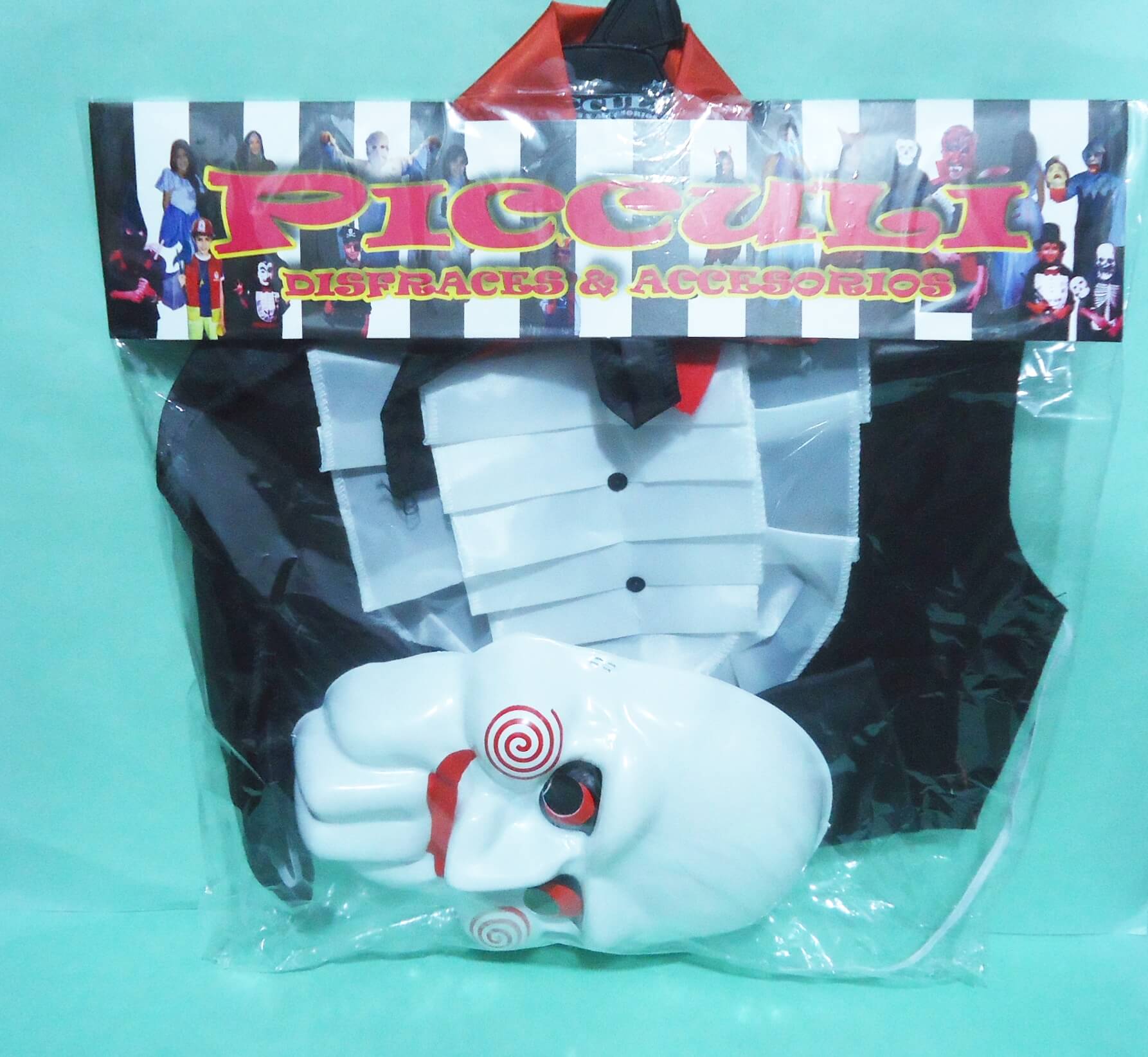 DISFRAZ SET JUEGO DEL MIEDO MIC MAC