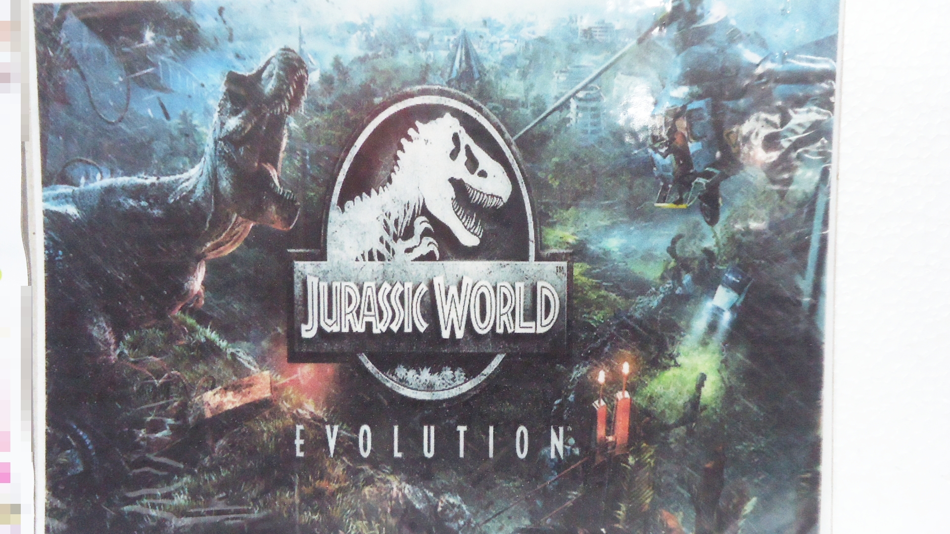FOTOTORTA COMESTIBLE JURASSIC WORLD