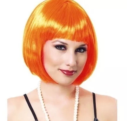 PELUCA CARRE NARANJA MM24-01