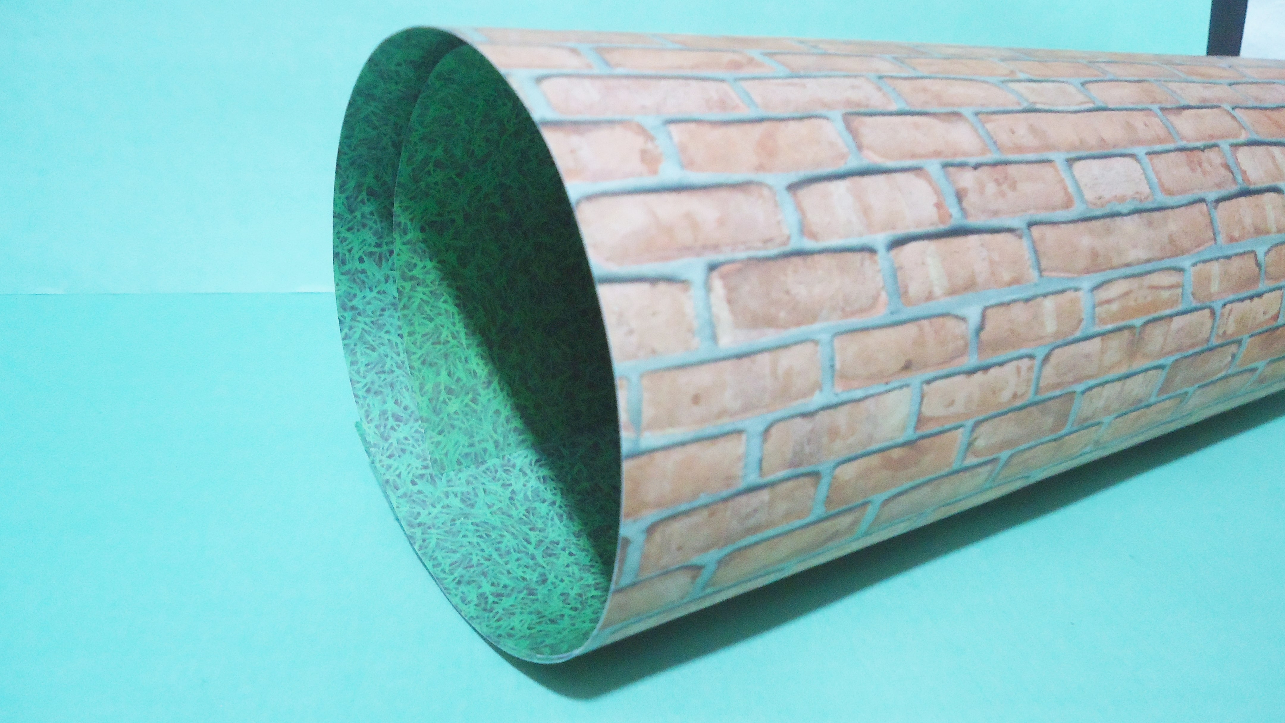 CARTULINA FANTASIA LADRILLOS-PASTO