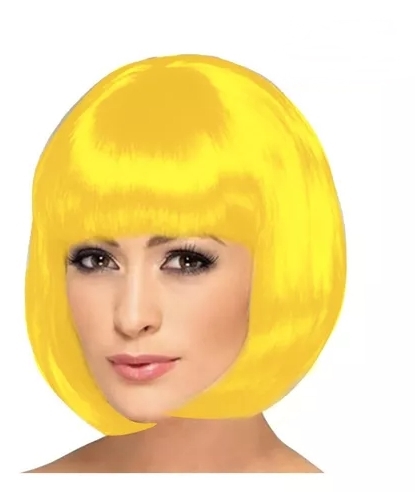 PELUCA CARRE AMARILLO  MM24-01