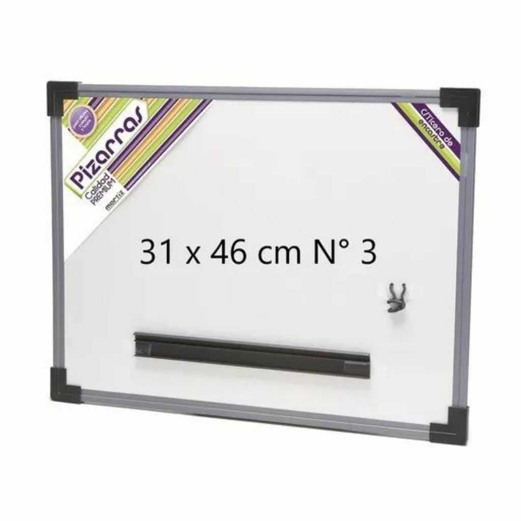 PIZARRA BLANCA 31X46 MARTIZ PCP303