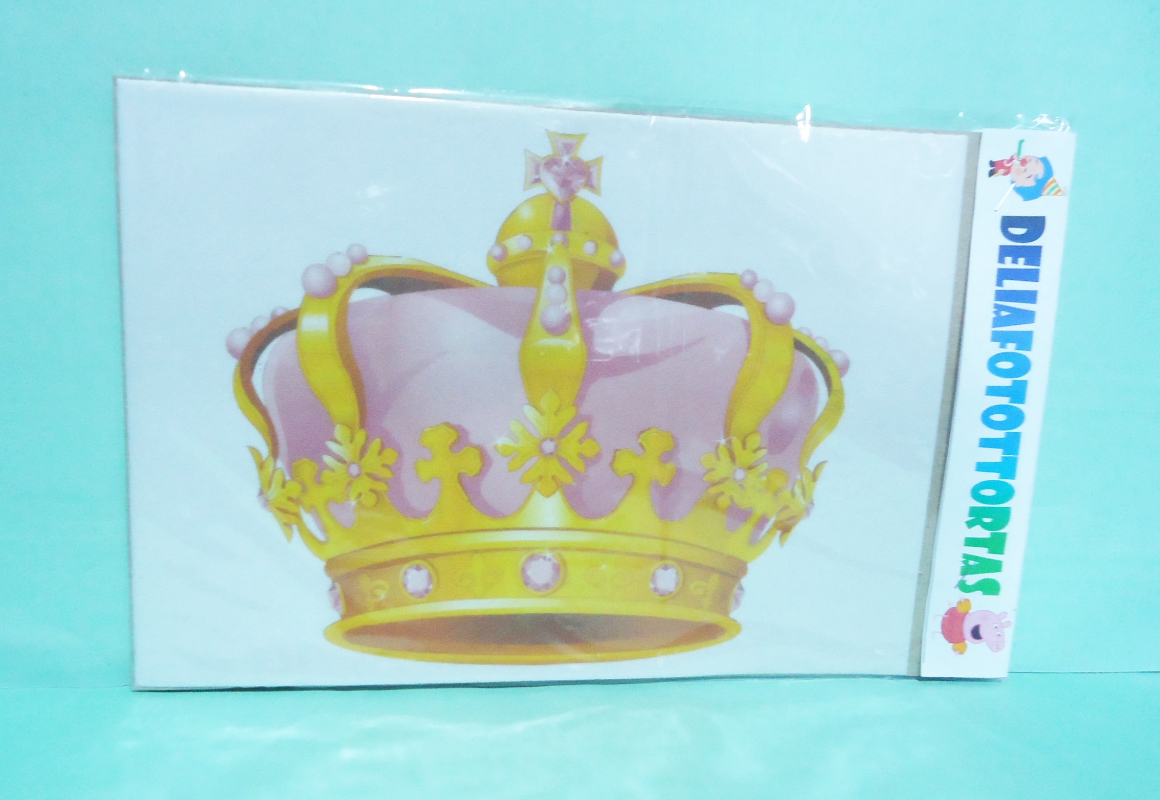 FOTO TORTA COMESTIBLE CORONA