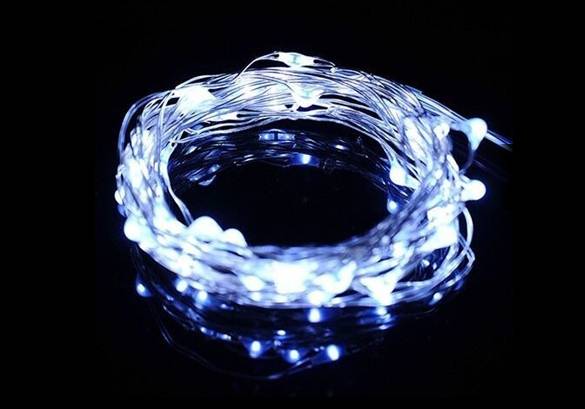 LUMINOSO TIRA LED 30 LUCES x 3mts