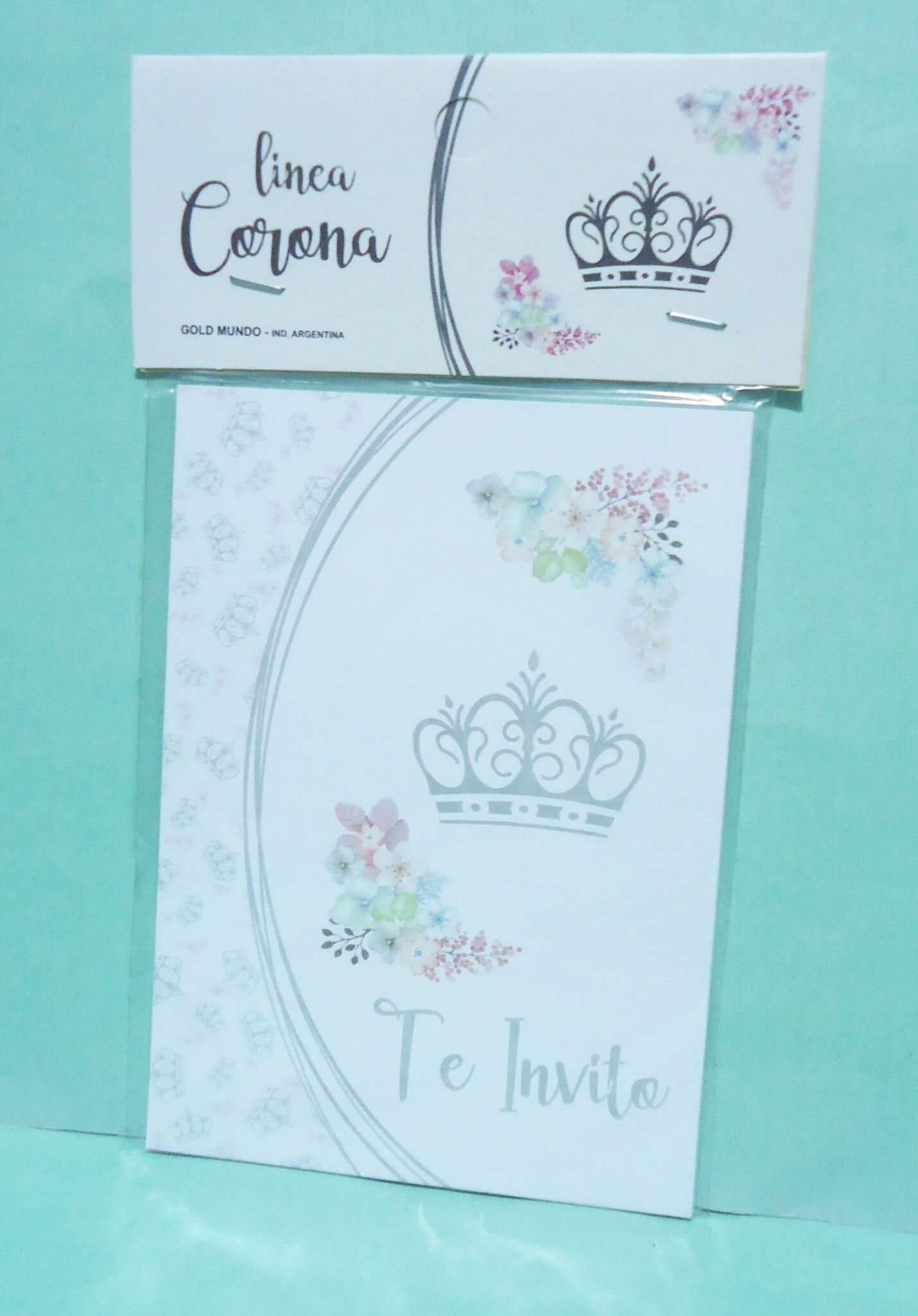 LINEA CORONA INVITACION X10 G.M