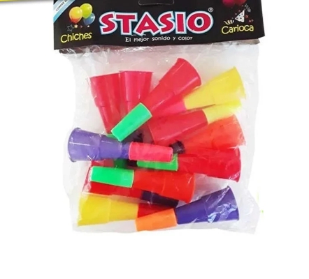 CORNETA MEDIANO FLUO STAZIO   x12