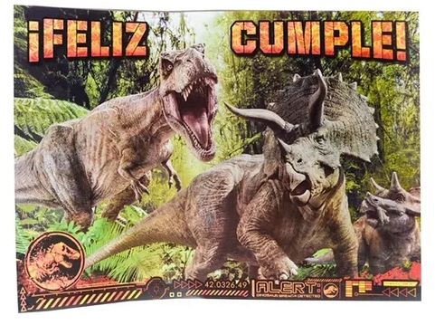 AFICHE OTERO JURASIC WORLD x1