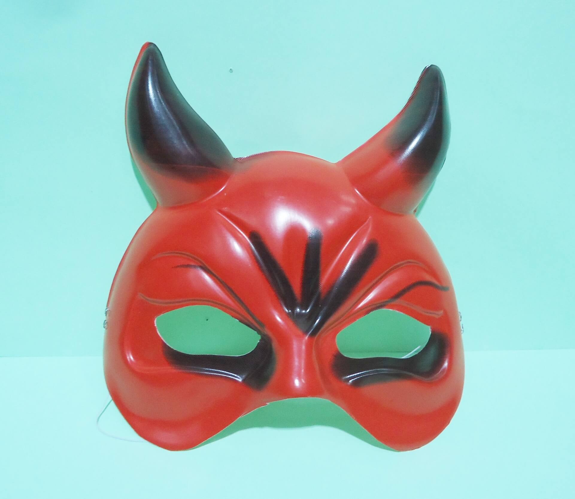 CARETA PLASTICA DIABLA MEDIA FRENTE