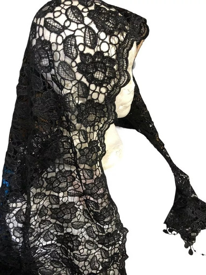 MANTILLA NEGRA CANDELA