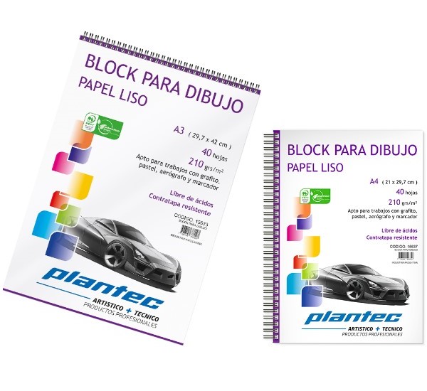 BLOCK DIBUJO ANILL A3 210GR X40LIS