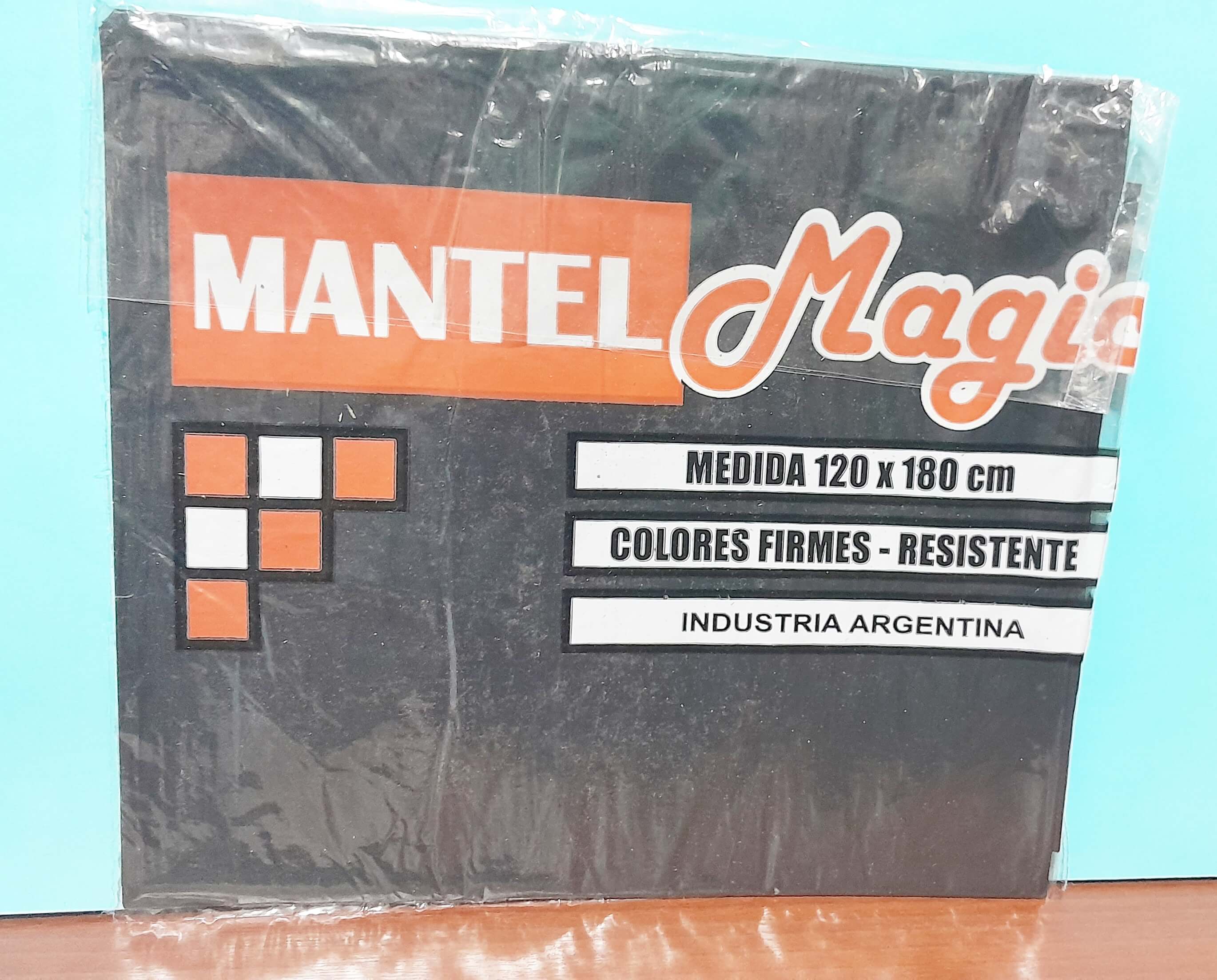 MANTEL RECT.1.20x1.80 NEGRO MAGIC
