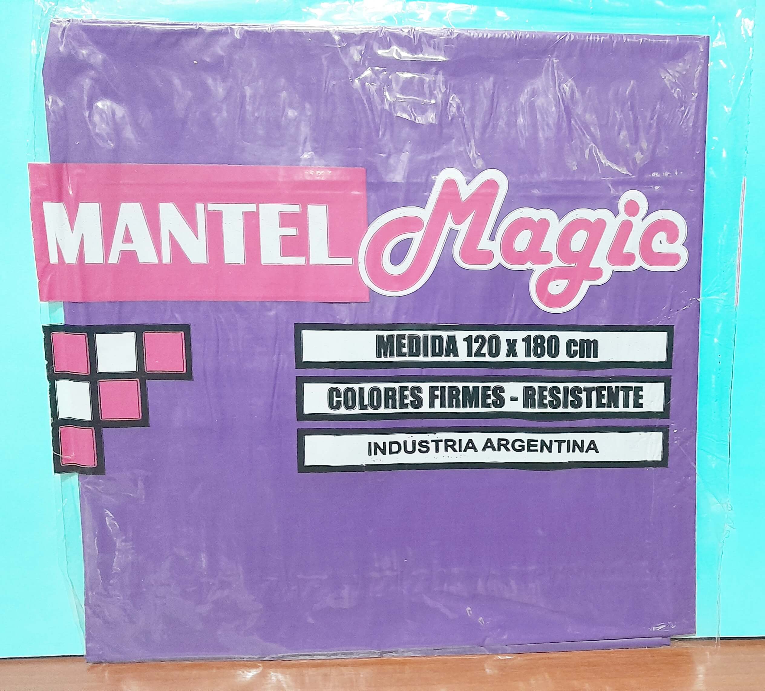 MANTEL RECT.1.20x1.80 LILA MAGIC