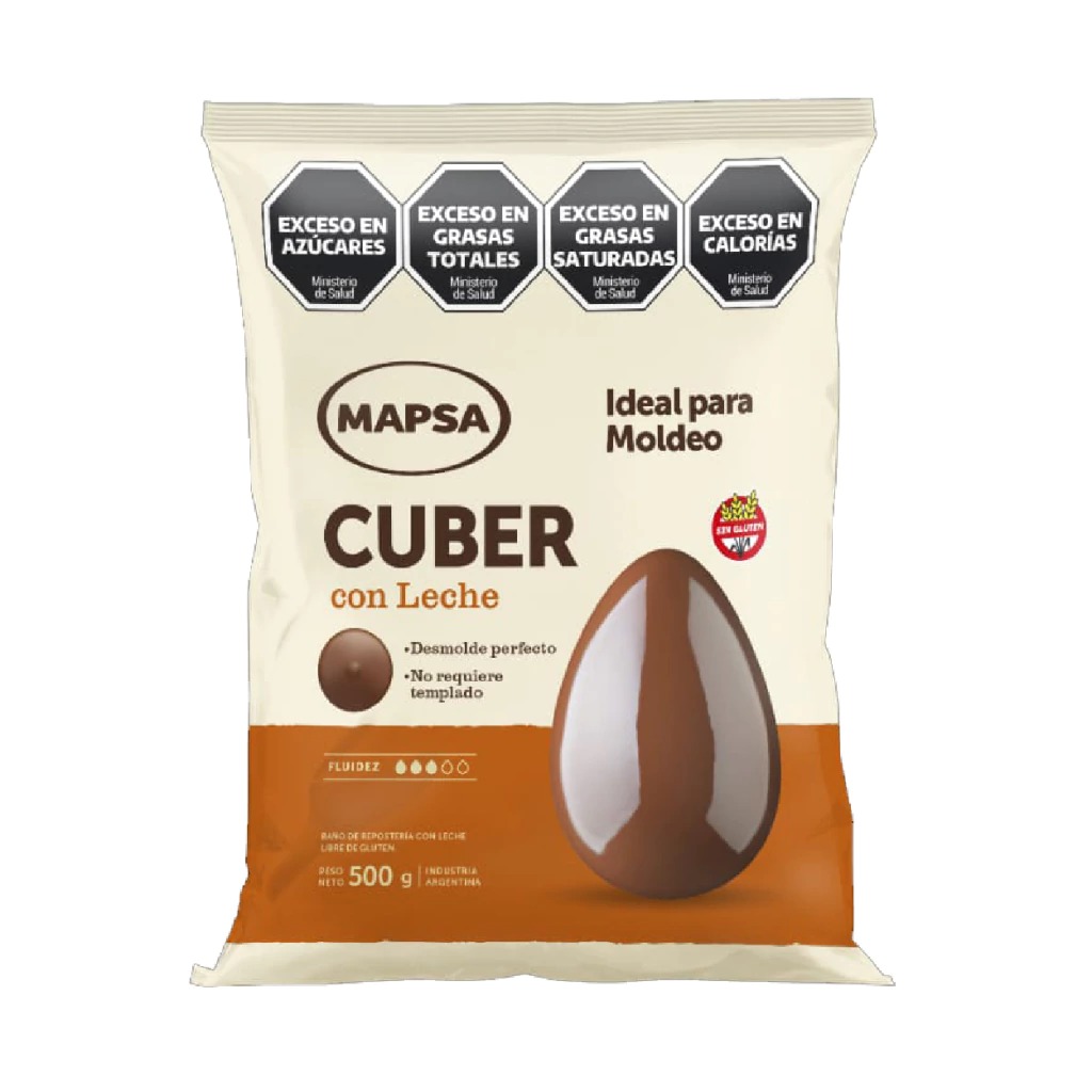 CHOCOLATE MAPSACUBER LECHE 1/2 KG