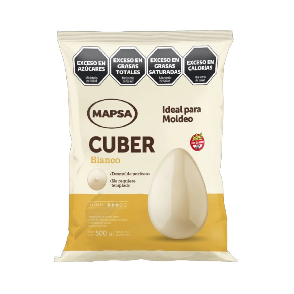 CHOCOLATE MAPSACUBER BLANCO 1/2 KG
