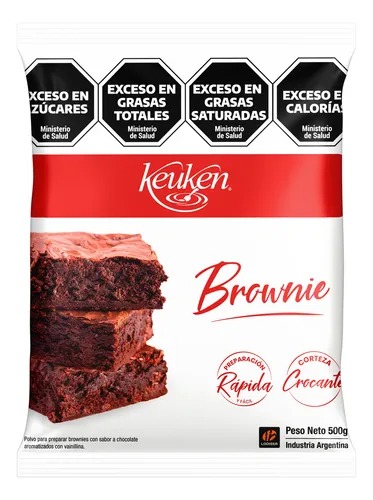 PREMEZCLA KEUKEN BROWNIE X500GR