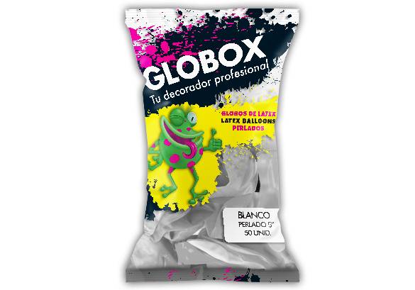 GLOBO PERLADO 5