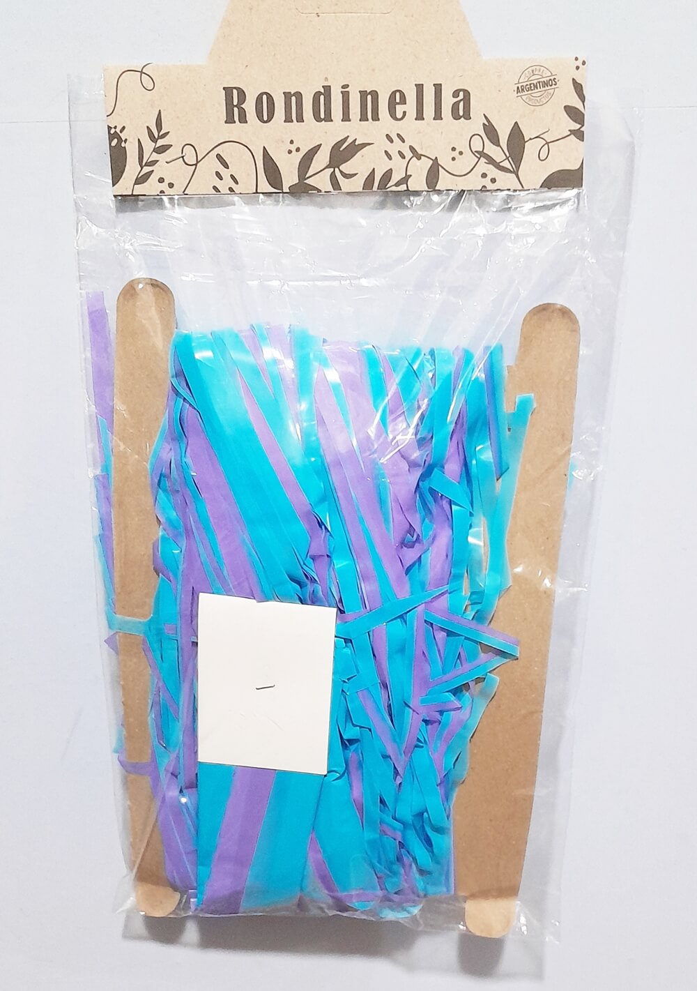 CORTINA PLASTICA RONDI CEL/LI 1.20x2.00