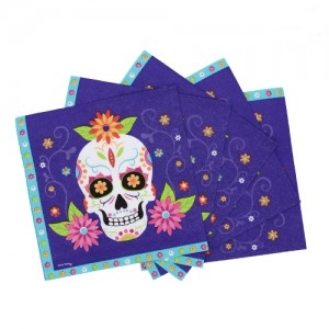 SERVILLETA PARTY STORE HALLOW CALA x20