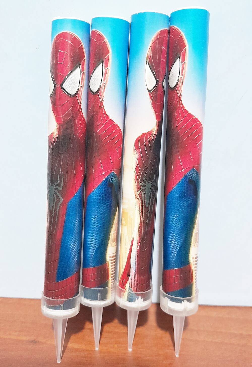 VELA BENGALA x 4 HOMBRE ARAÑA