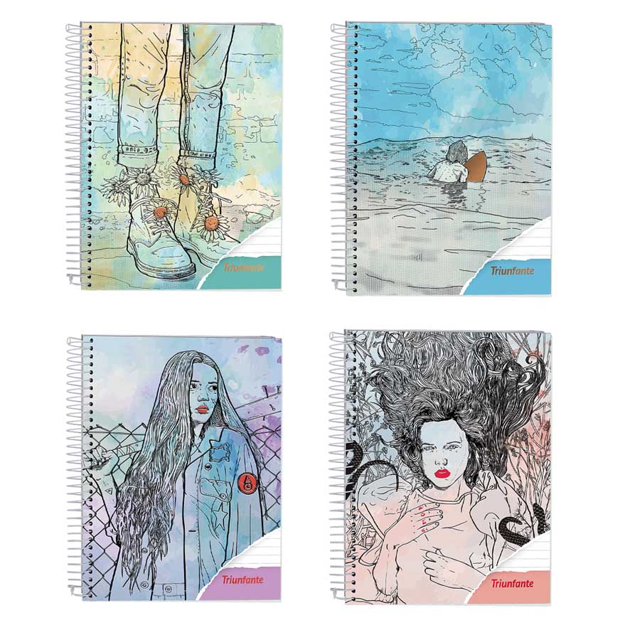 CUADERNO A4 TRIUNFANTE ACUAREL120H =