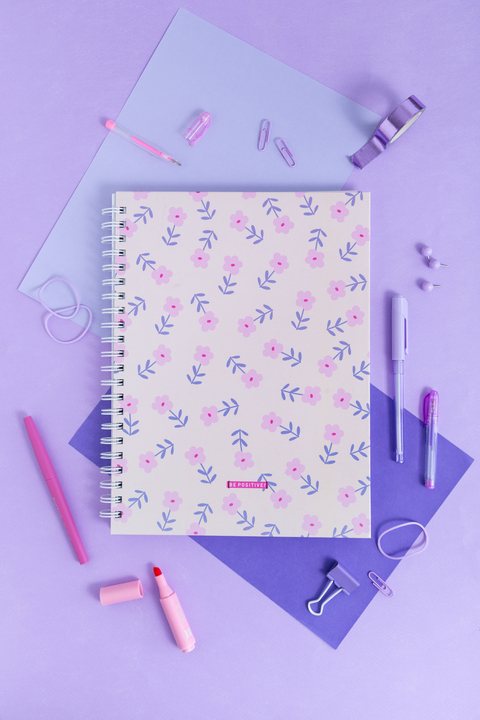 CUADERNO A4 BE POSITIVE X100HJS CUADRI